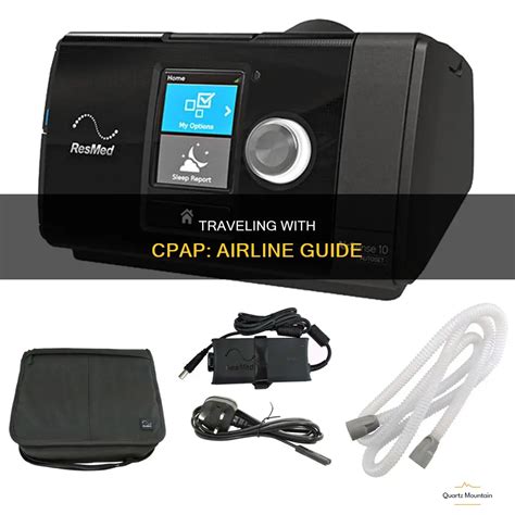 traveling with a cpap machine on airlines.